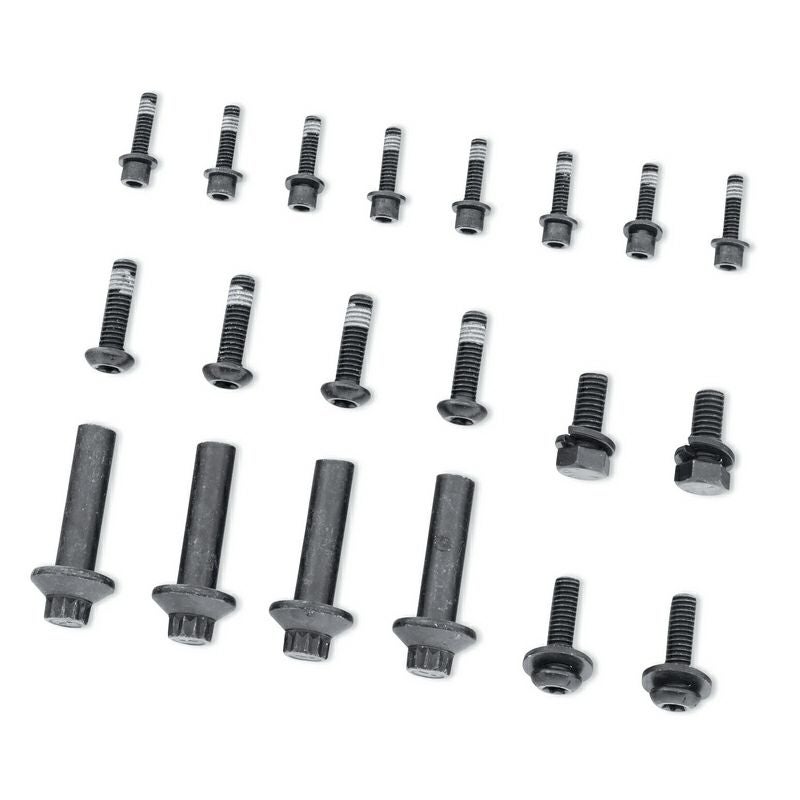 2004～2021 Sportster用 ロッカーボックス ハードウェアキット グロスブラック-02