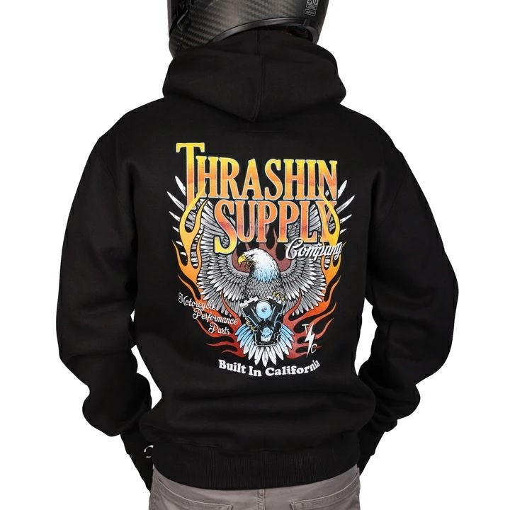 スラッシンサプライ(THRASHIN SUPPLY) 「The Flame」 パーカー
