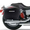 ハーレー・FXDL用 Lamellar レザーカバード・ラージハードサドルバッグ Viking Bags-01