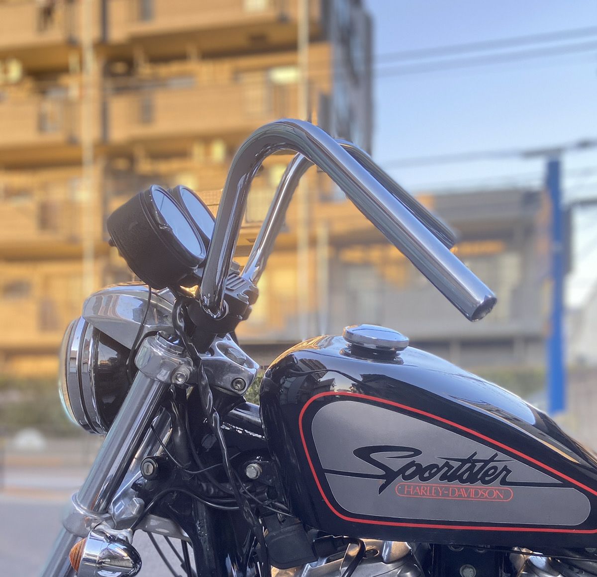 スポーツスター用MCS ハンドル