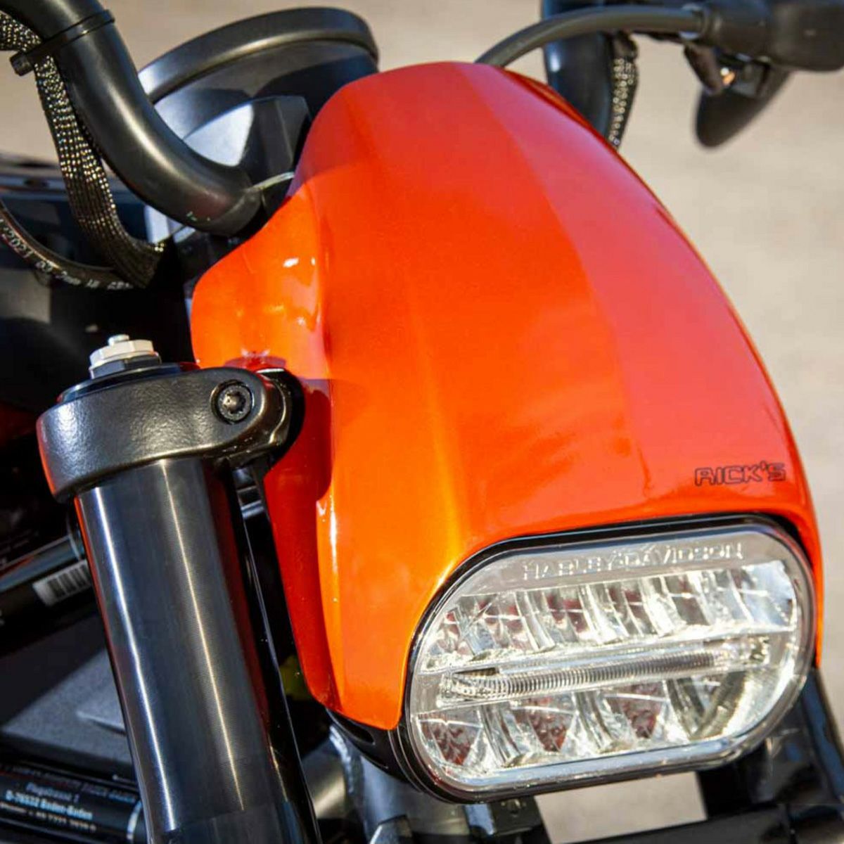 Ricks Motorcycles スポーツスターS用ヘッドライトフェアリング SALE】Ricks Motorcycles スポーツスターS用ヘッドライトフェアリング