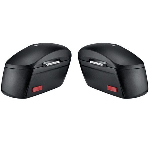 ハーレー・FLSTC、FLHC用 Lamellar レザーカバード・ラージハードサドルバッグ Viking Bags-04