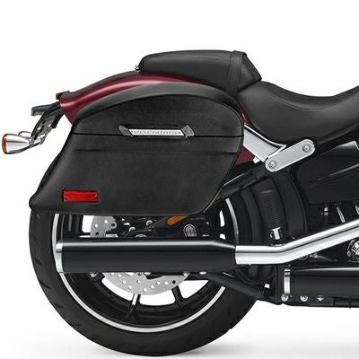 FXSB用ハードサドルバッグ（レザーカバー） Stallion エクストララージ