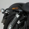 ハーレー・DYNA FXDWG用レジェンドギア LCサイドバッグシステム 左右セット ブラック/ブラウン SW-MOTECH-04