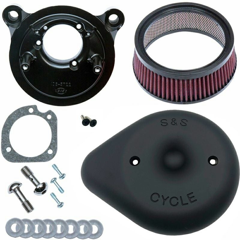 S&S Cycle エアクリーナー ハーレー　電子スロットル用　格安 S&Sエアクリーナー ステルス|ハーレーパーツメーカー(USA)