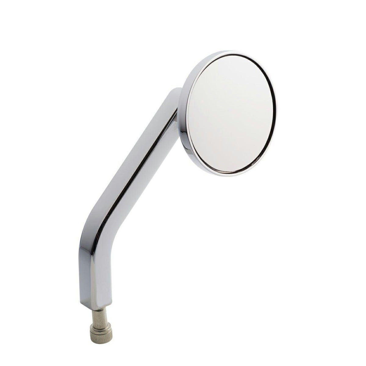 ハーレー用 No2 OE 2-1/4インチ ラウンドミラー 右 クローム Joker Machine-02