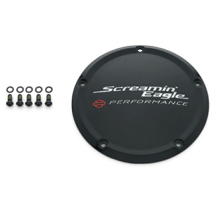 ハーレー Touring、Trike用 Screamin Eagle ダービーカバー ブラック-02
