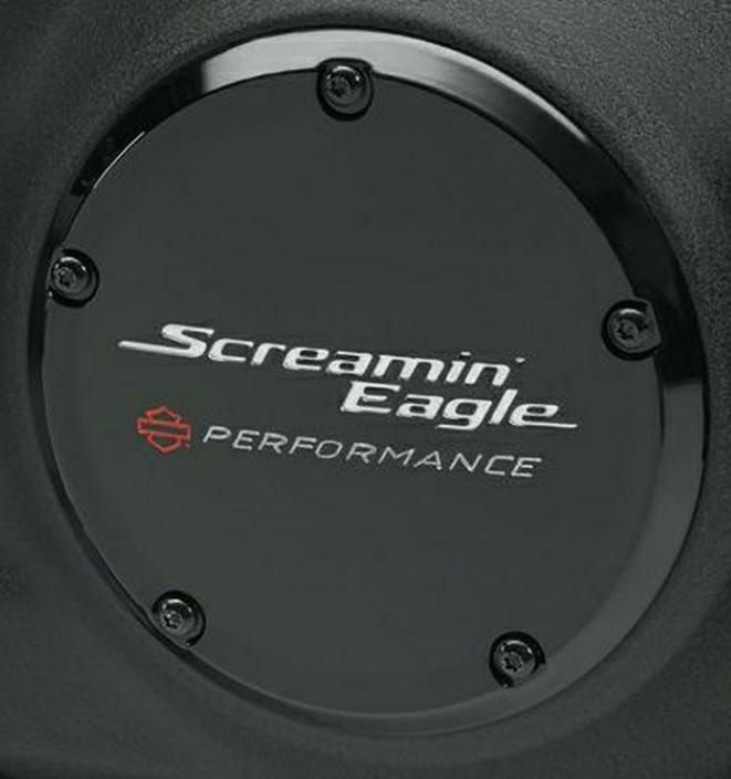 ハーレー M8 ソフテイル用 エンパイア ダービーカバー ブラック