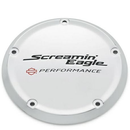 ハーレー M8 Softail用 Screamin Eagle ダービーカバー クローム-01