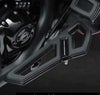 ハーレー M8 Softail用 エンパイア ライダーフットボードキット ブラック-01