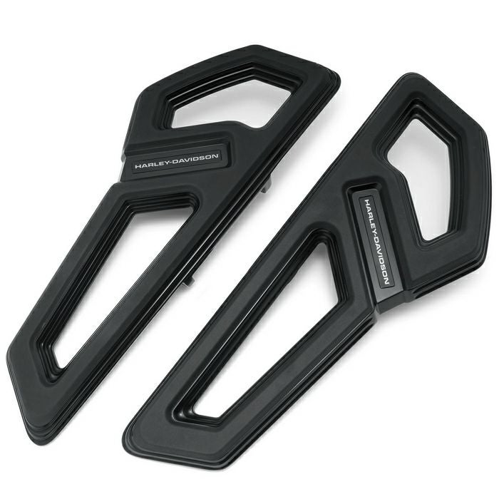 ハーレー M8 Softail用 エンパイア ライダーフットボードキット ブラック-02