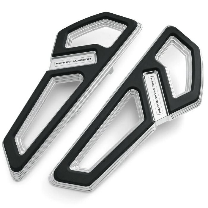 ハーレー M8 Softail用 エンパイア ライダーフットボードキット クローム-01