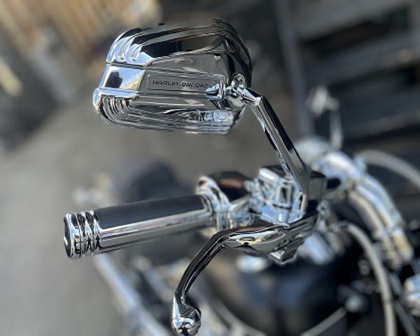 ハーレー用 エンパイア ミラーセット クローム-01