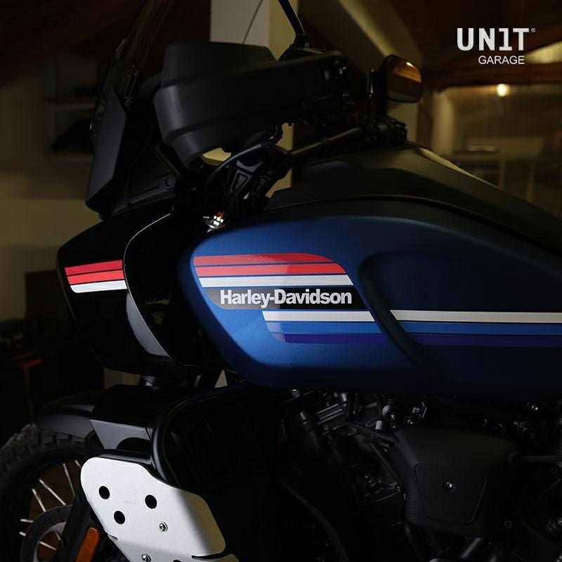 セール】UNIT GARAGE ハーレー Pan America用 HDタンクデカール