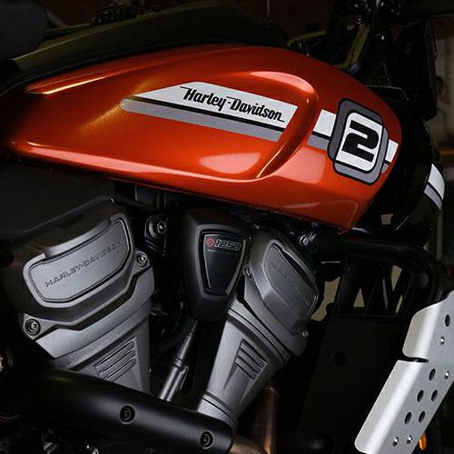 UNIT GARAGE ハーレー パンアメリカ用No2 タンクデカール |ハーレー