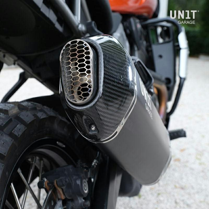 1970～1983 ショベルヘッドフルエキゾースト・マフラー ブラック