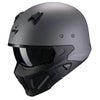 スコーピオン COVERT-X ソリッド ヘルメット マットセメントグレー-01