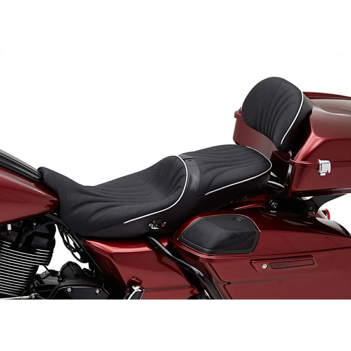 ハーレー Touring用 トールライダー・デュアルツアーサドル(ヒート機能付き) CORBIN-05
