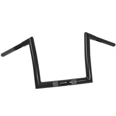 TODDS CYCLE 1.25インチ径 ツーリングハンドルバー 10インチ ブラック 