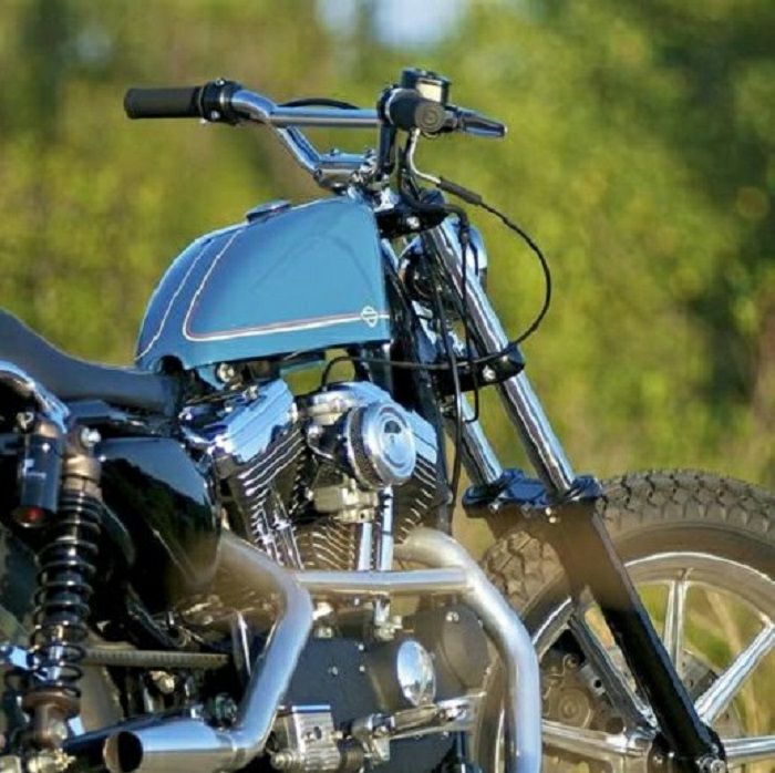 V-Twin 1957～1978 アイアンショベル フルカバーサスペンション 14.5
