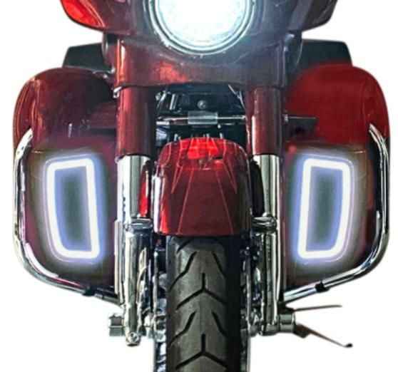 custom dynamicsロワーフェアリングLEDライト ハーレーLED ハーレー、ロワーフェアリング インサートライト カスタムダイナミクス