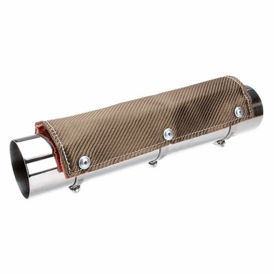 ハーレー用 汎用ヒートシールド 14インチ x 1-3/4インチ径 ホール 