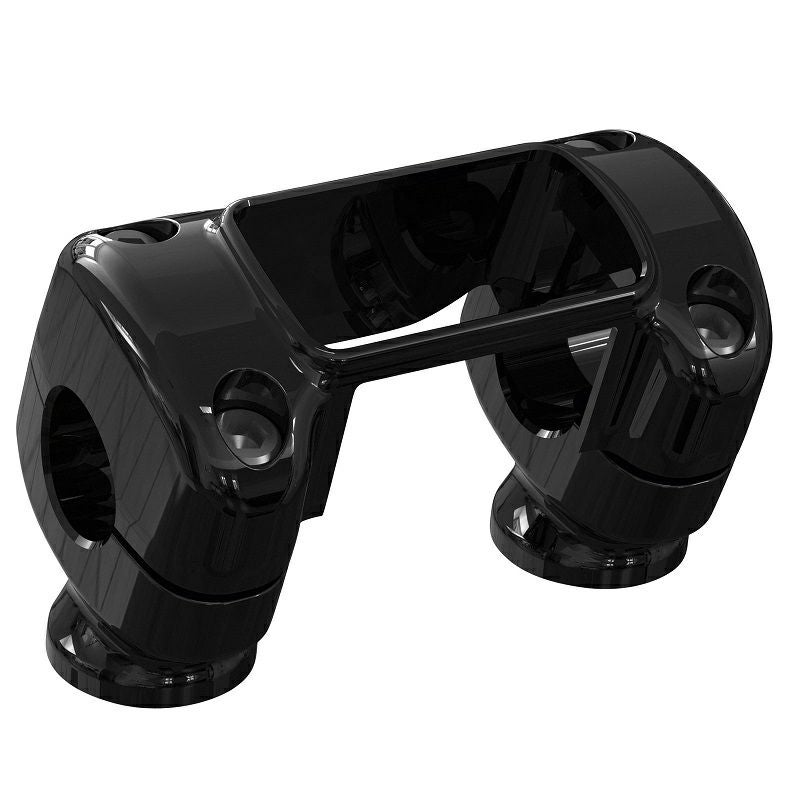 ハーレー用 ハンドル・ライザー ブラック・1.25＆1.5インチ