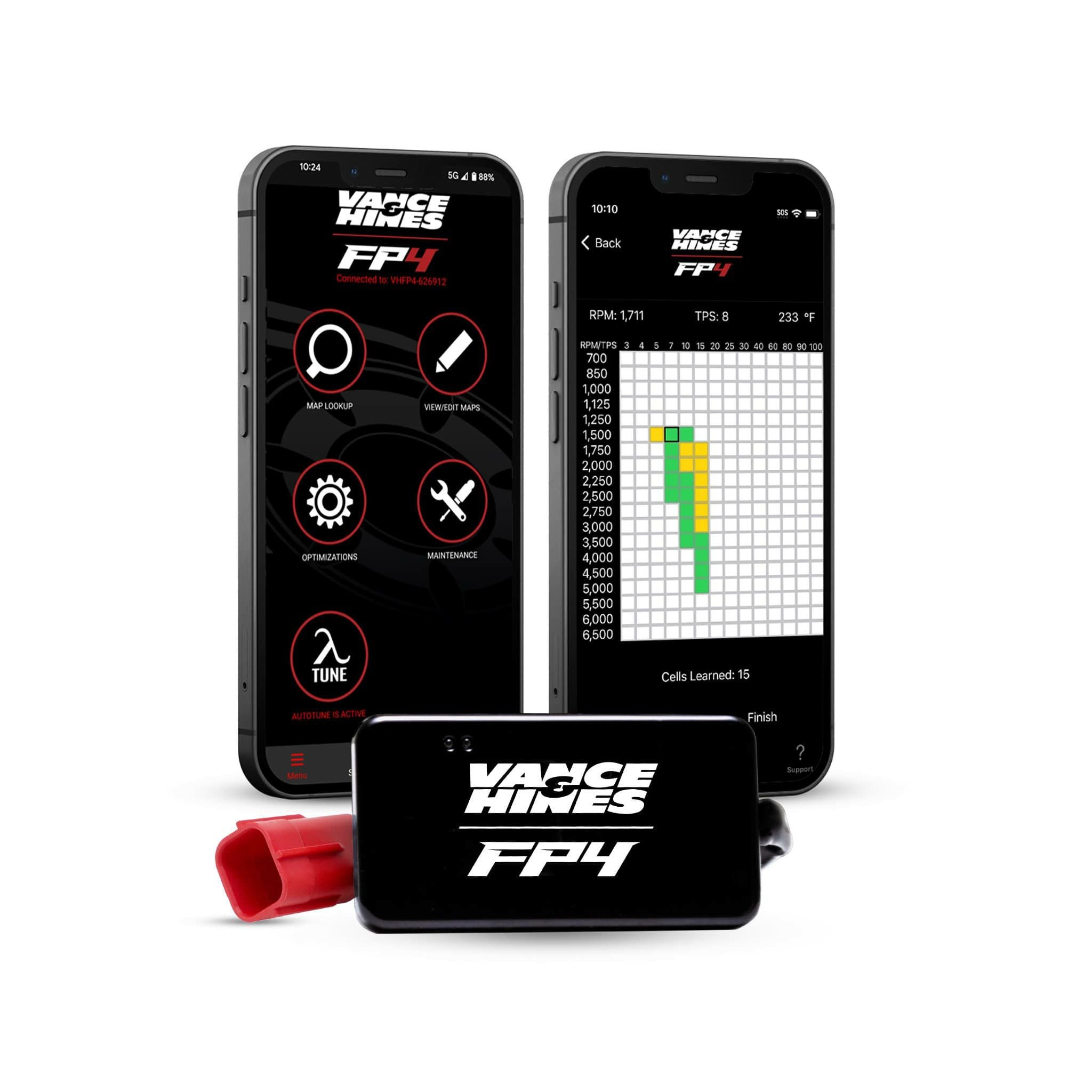 ハーレー、VANCE&HINES フューエルパック FP3/FP4