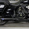 ハーレー M8 Touring Diamondback 2-1 フルエキゾーストマフラー ガーディアンブラック S&S 取り付け画像