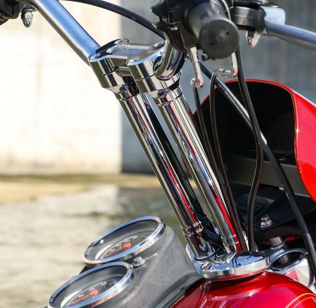 Drag Specialties ストレートライザー 6.5インチ クローム |ハーレー