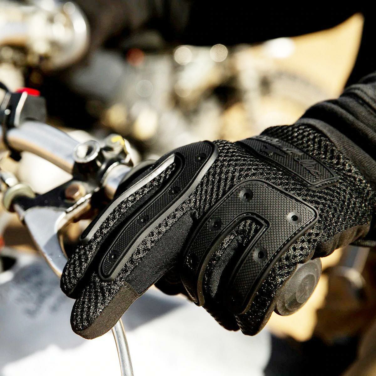 スラッシンサプライ(THRASHIN SUPPLY) レザーグローブ ブラック