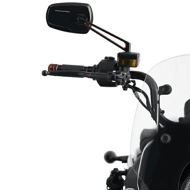 ハーレー エンパイアミラーセット ブラック/マシンカット |ハーレー