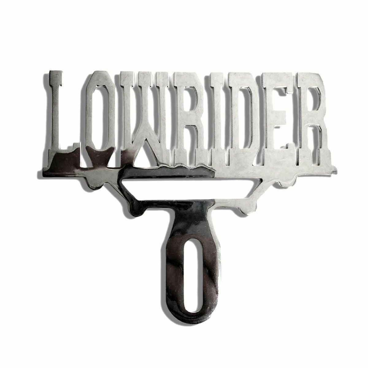 ライセンスプレート トッパー LOWRIDERデザイン CMC |ハーレーパーツ