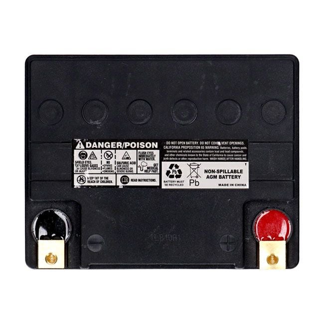 ハーレー ツーリングモデル＆トライク用AGMバッテリー 32Ah、450CCA 3
