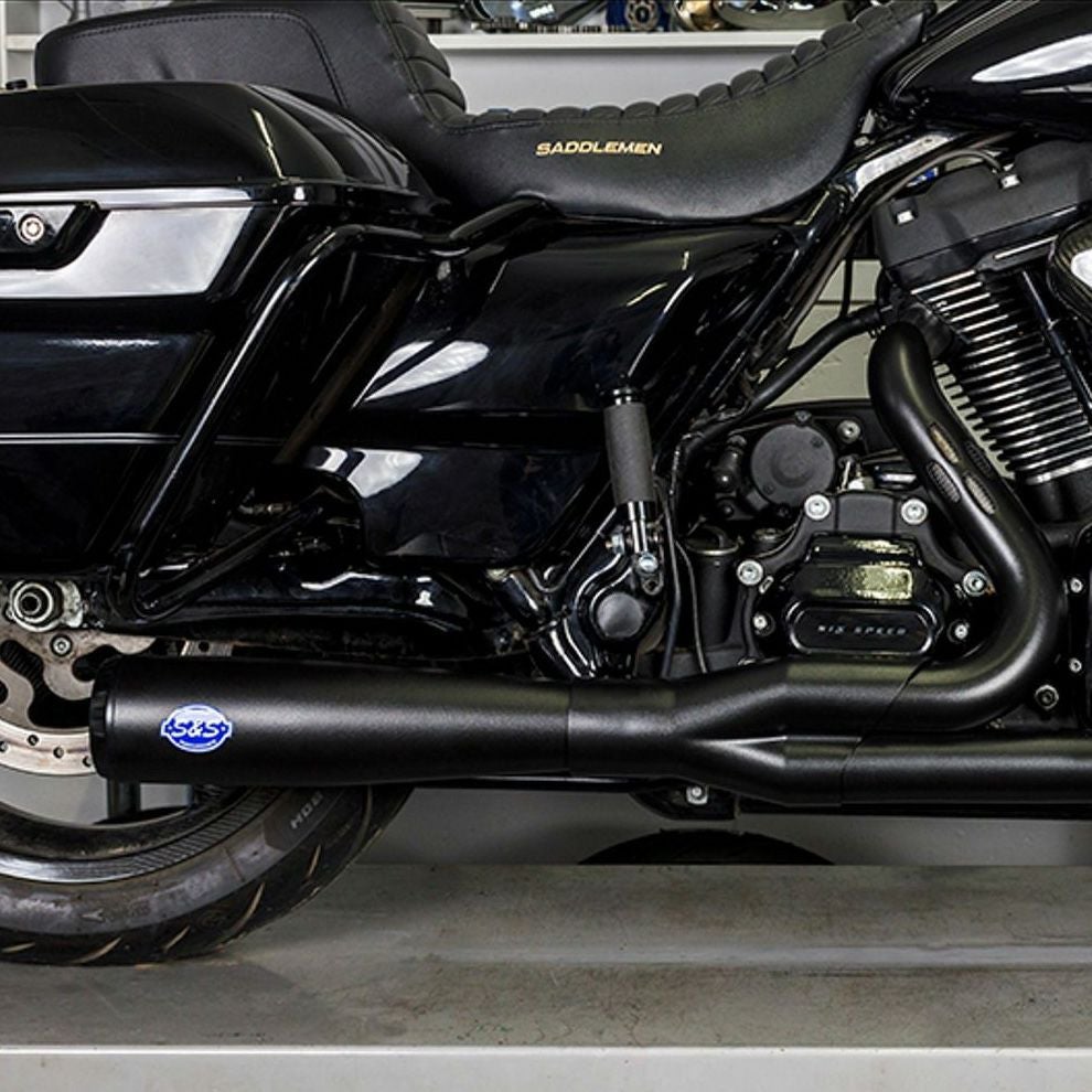 ハーレー M8ツーリング Diamondback 2-1 フルエキゾーストマフラー
