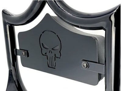 エル・レイ デタッチャブル バックレスト 14インチ グロスブラック 