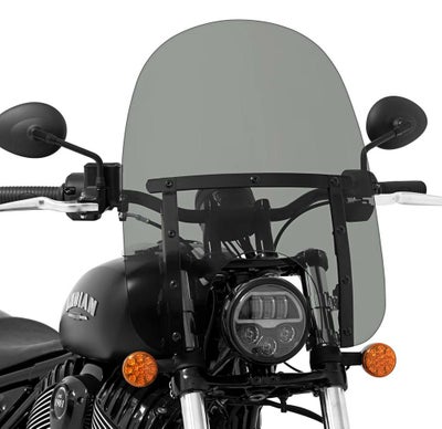 メンフィス SLIM ウインドシールド ブラックスモーク 15インチ 
