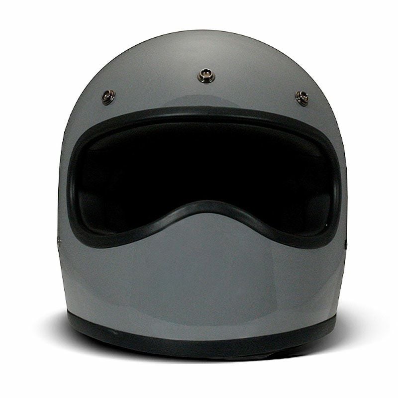 DMDレーサーフルフェイスヘルメットMグレースクリーンセット DMD RACER カーボン・フルフェイスヘルメット CRAYON GREY Lサイズ
