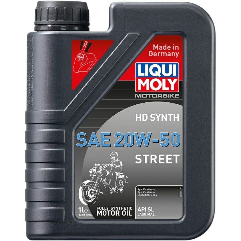 ハーレー用 フル・シンセティックエンジンオイル 20W-50（1L）リキモリ