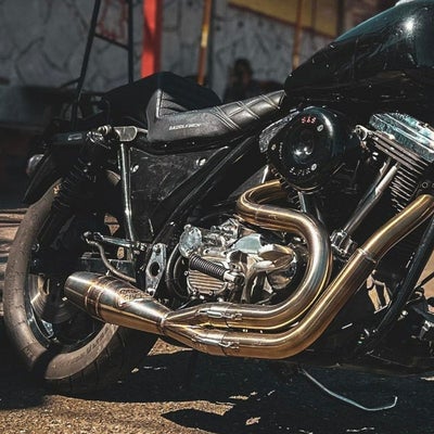 FXR ビッグインチ ショーティー・2in1フルエキゾーストマフラー 