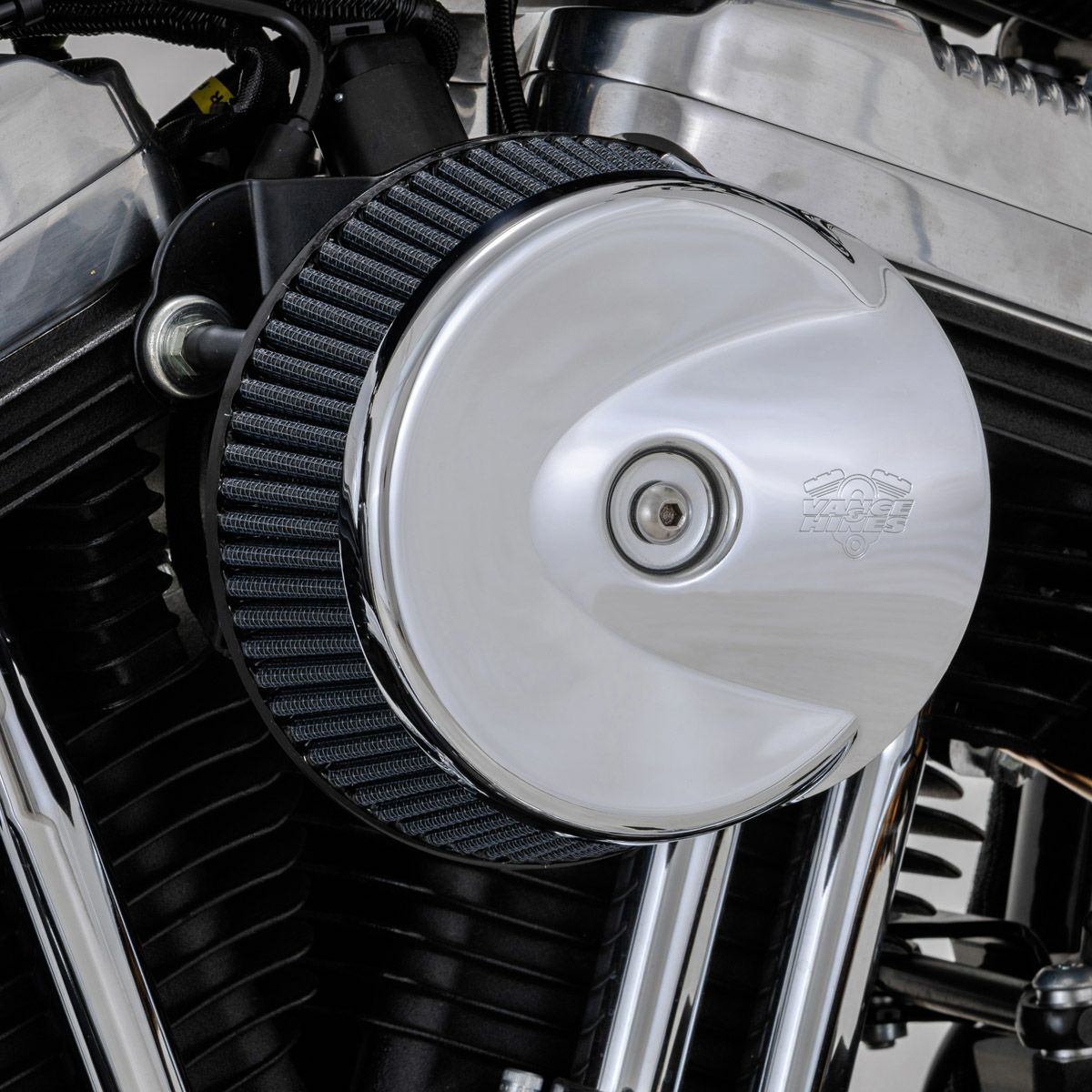 スポーツスター VO2 Eliminator エアクリーナー クローム Vance&Hines