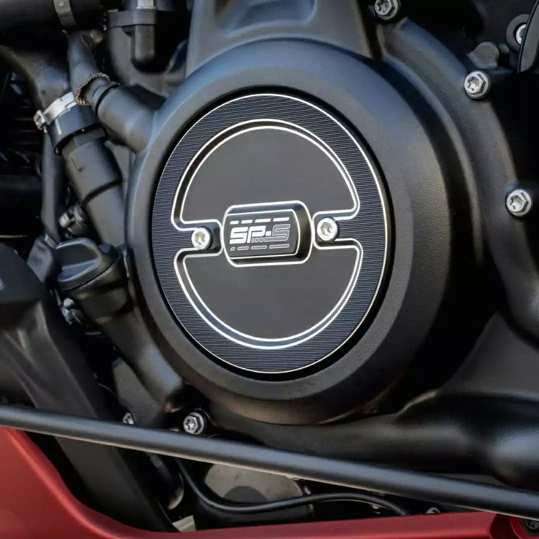 Thunderbike レボリューションMAX オルタネーターカバー ブラック