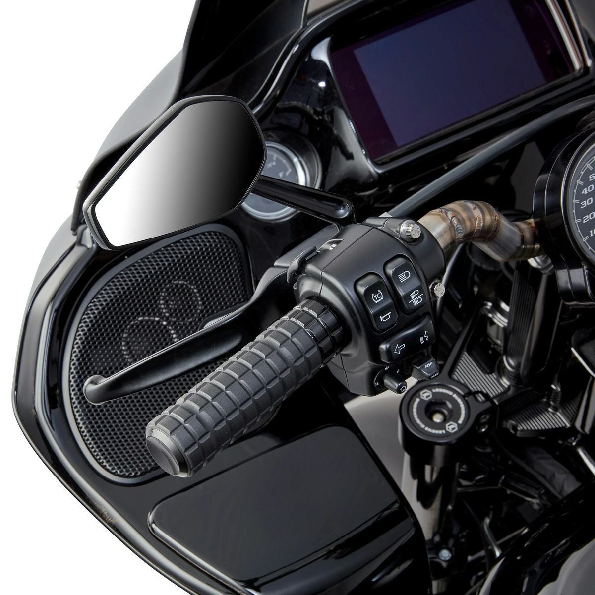 2004以降スポーツスター P16 ポイントカバー ブラック POWERPLANT