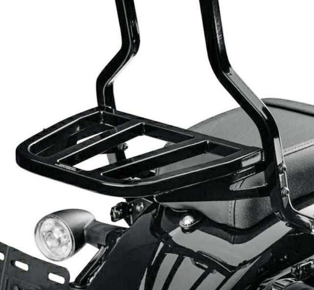 Nightster Holdfast シーシーバー用ラゲッジラック グロスブラック