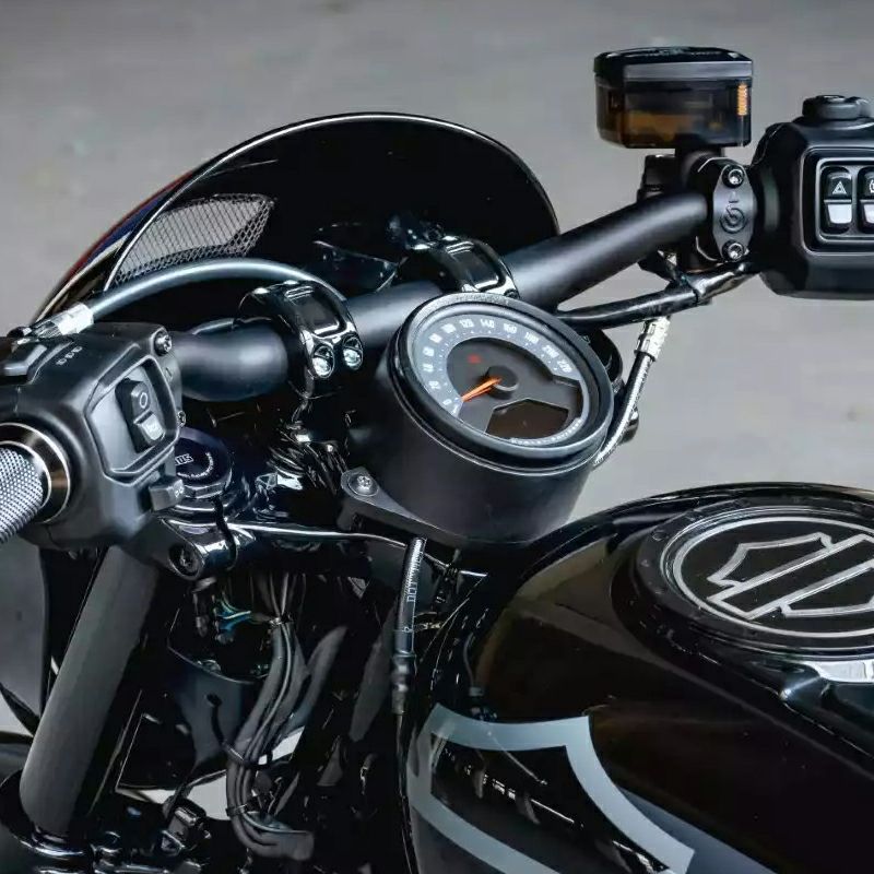 Thunderbike フラットライザー(28.6mm径ハンドル用) マットブラック