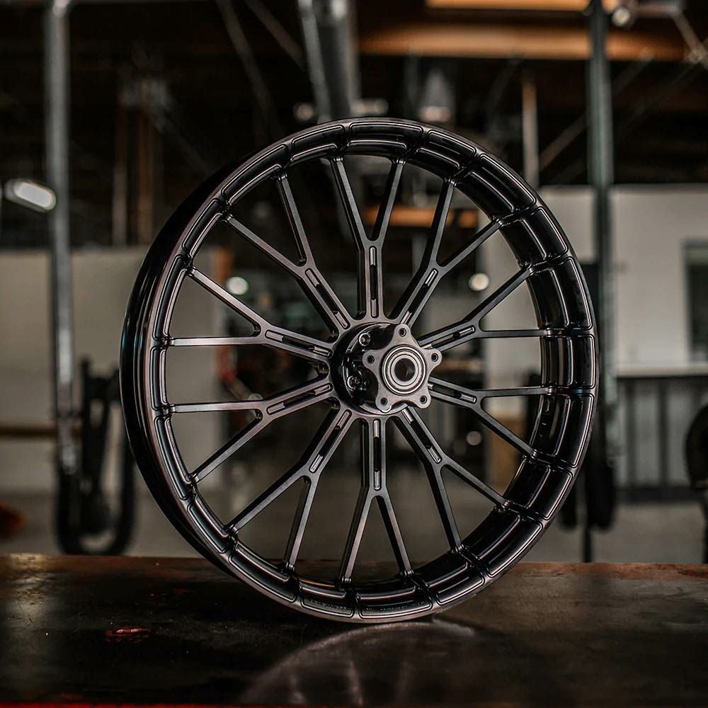 SALE】Yスポーク 鍛造ホイール 21x3.5 ブラック アレンネス |ハーレー