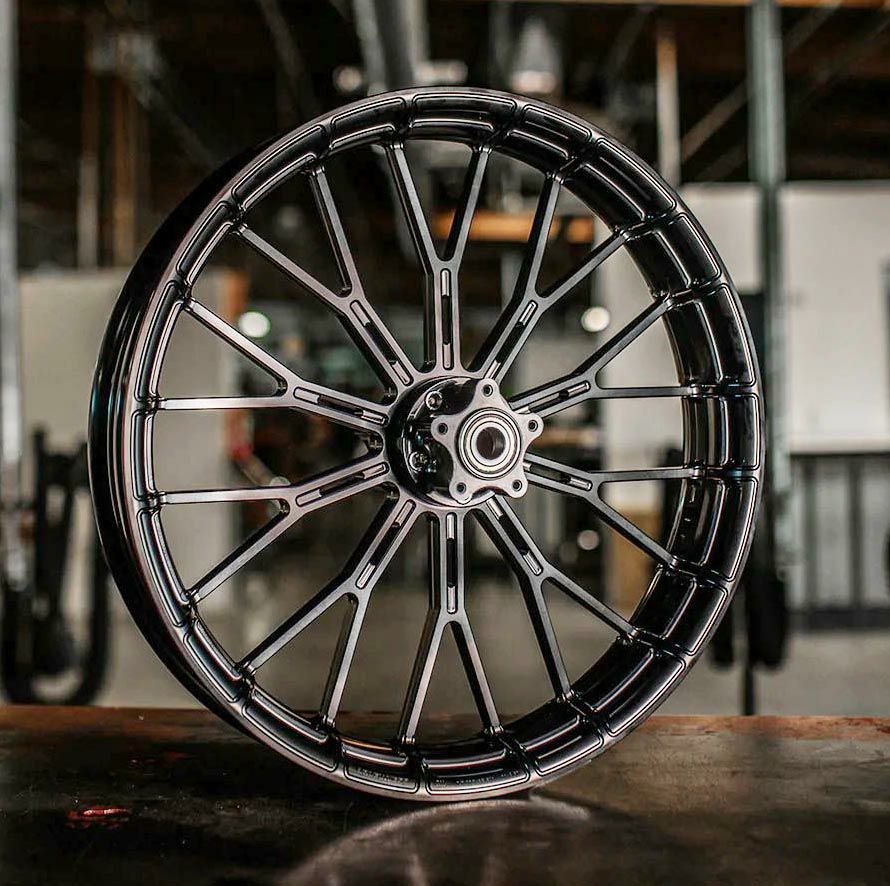 SALE】Yスポーク 鍛造ホイール 21x3.5 ブラック アレンネス |ハーレー