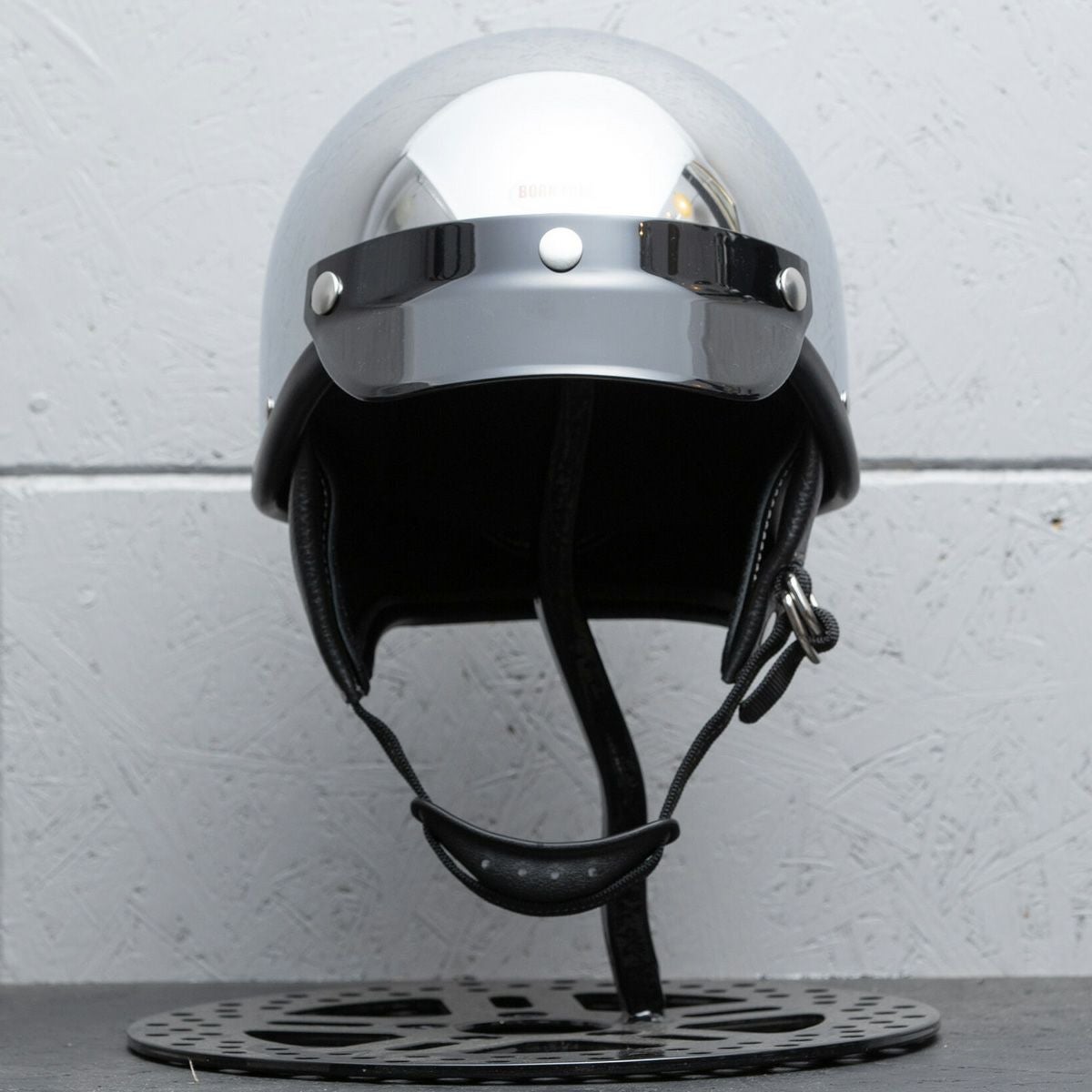  【限定カラー】BORN FREE SHORTY ハーフヘルメット クローム M/L 3