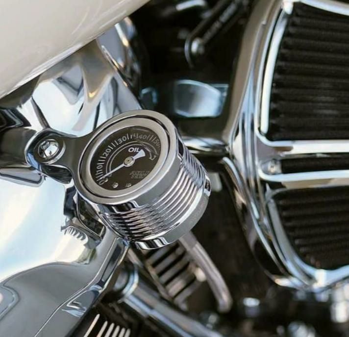 アレンネス　ハーレー用オイルフィルター アレンネス(Arlen Ness)オイルフィルター&ゲージ ハーレー用