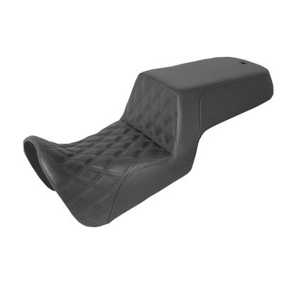 Saddlemen パンアメリカ ステップアップシート フロントLSステッチ 